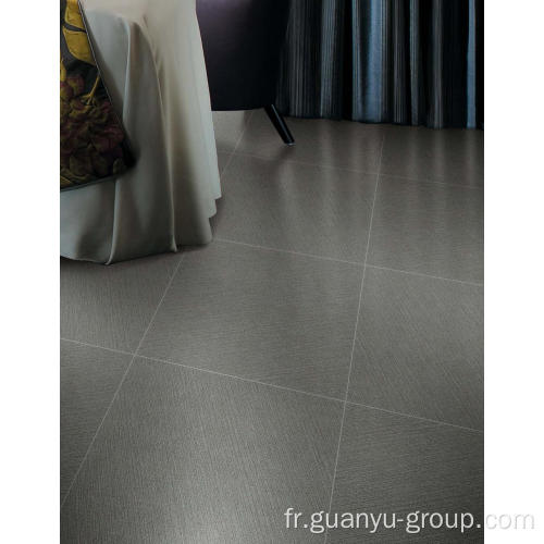 Carrelage de porcelaine rustique gris ligne Oblique